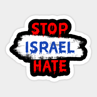 Stop Israel Hate Sticker